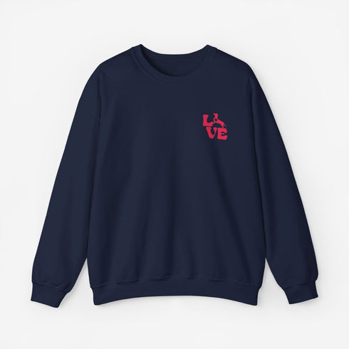 Dachshund Sweatshirt for Women - Dachshund Love Sweatshirt